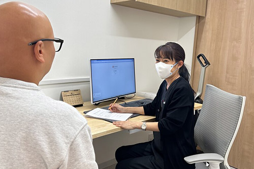 カウンセリング風景